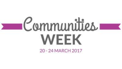 Communities week logo