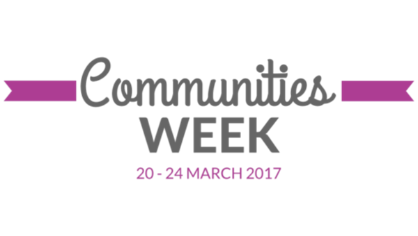Communities week logo