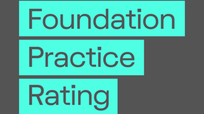 Text reads: Foundation Practice Rating 